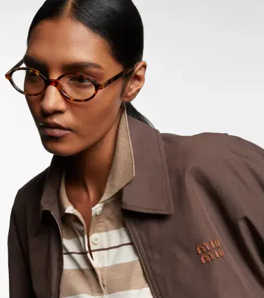 Miu Miu Oval glasses | Thumbnail 5 Miu Miu Oval glasses | Thumbnail 5