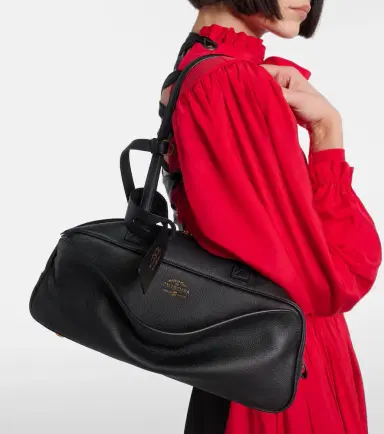 Balenciaga Carrie Small leather bowling bag | Thumbnail 2 Balenciaga Carrie Small leather bowling bag | Thumbnail 2