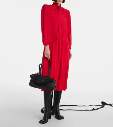 Balenciaga Carrie Small leather bowling bag | Thumbnail 3 Balenciaga Carrie Small leather bowling bag | Thumbnail 3