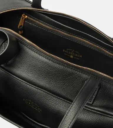 Balenciaga Carrie Small leather bowling bag | Thumbnail 5 Balenciaga Carrie Small leather bowling bag | Thumbnail 5
