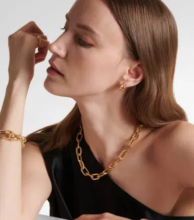 David Yurman DY Madison 18kt gold chain necklace | Thumbnail 4