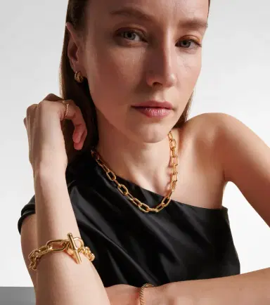David Yurman DY Madison 18kt gold chain necklace | Thumbnail 6