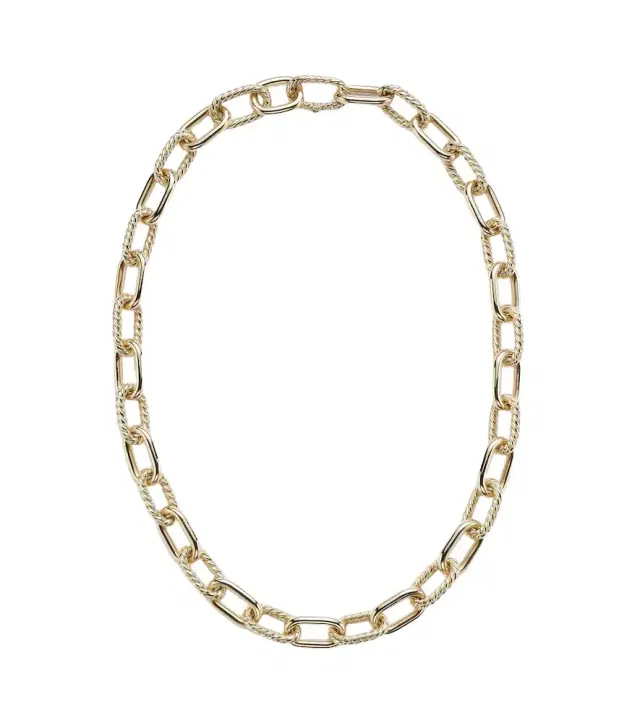 David Yurman DY Madison 18kt gold chain necklace