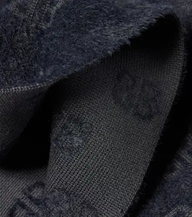 Balenciaga BB wool-blend scarf | Thumbnail 4