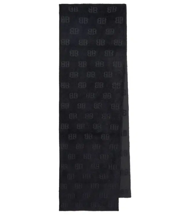 BB wool-blend scarf