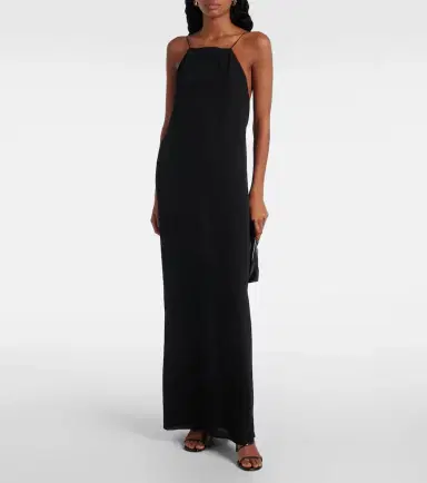 ADRIANA DEGREAS Inamorata open-back maxi dress | Thumbnail 3