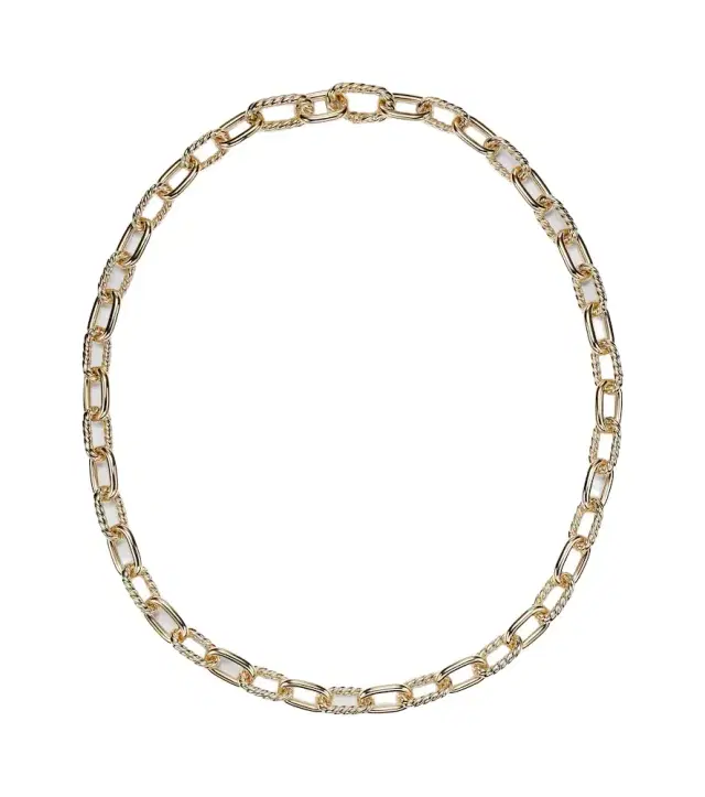 David Yurman DY Madison 18kt gold chain necklace