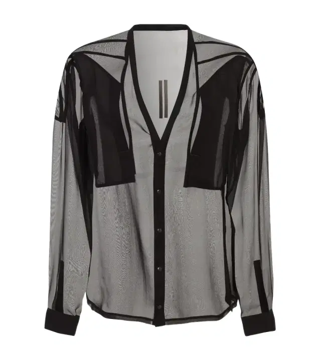 Rick Owens Sheer silk shirt