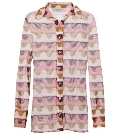 ADRIANA DEGREAS Giardino printed shirt | Thumbnail 1