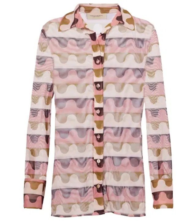 Adriana Degreas Giardino printed shirt