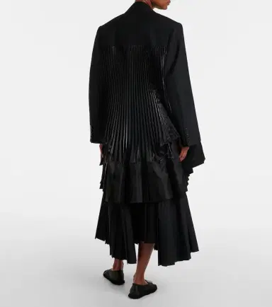 Junya Watanabe Pleated wool blazer dress | Thumbnail 5 Junya Watanabe Pleated wool blazer dress | Thumbnail 5