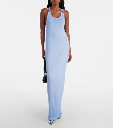 Jean Paul Gaultier Cotton jersey maxi dress | Thumbnail 2