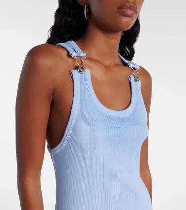 Jean Paul Gaultier Cotton jersey maxi dress | Thumbnail 5