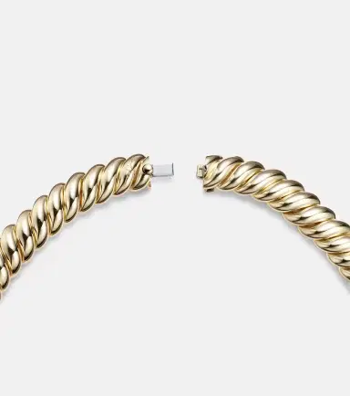 David Yurman Sculpted Cable 18kt gold necklace | Thumbnail 2