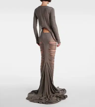 Rick Owens Distressed wool top | Thumbnail 3