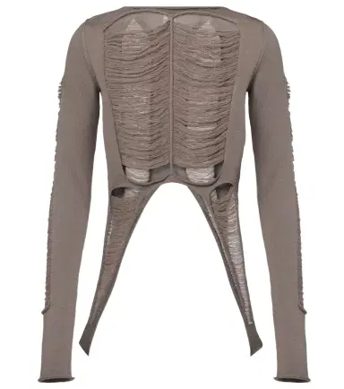 Rick Owens Distressed wool top | Thumbnail 1