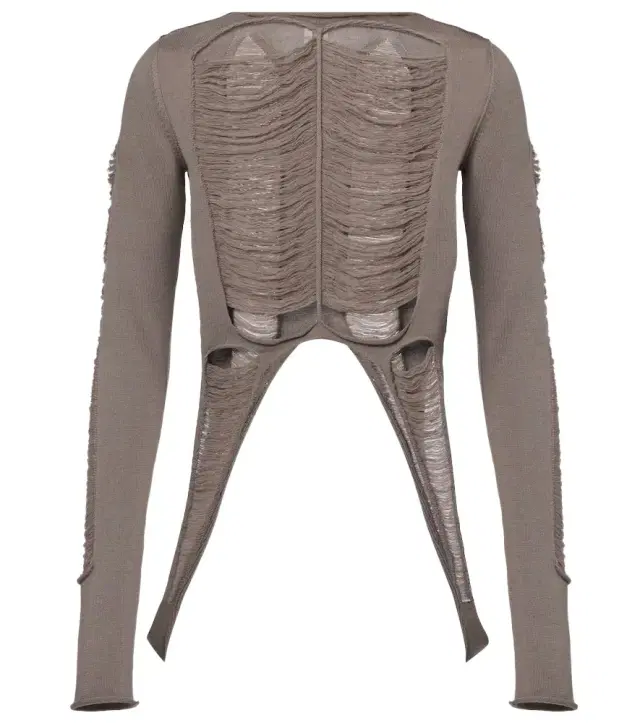Rick Owens Distressed wool top