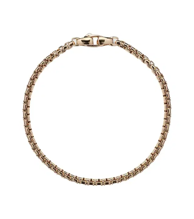 David Yurman 18kt gold chain bracelet
