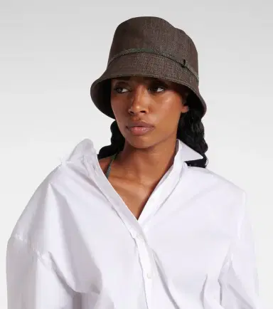 Brunello Cucinelli Monili denim bucket hat | Thumbnail 4