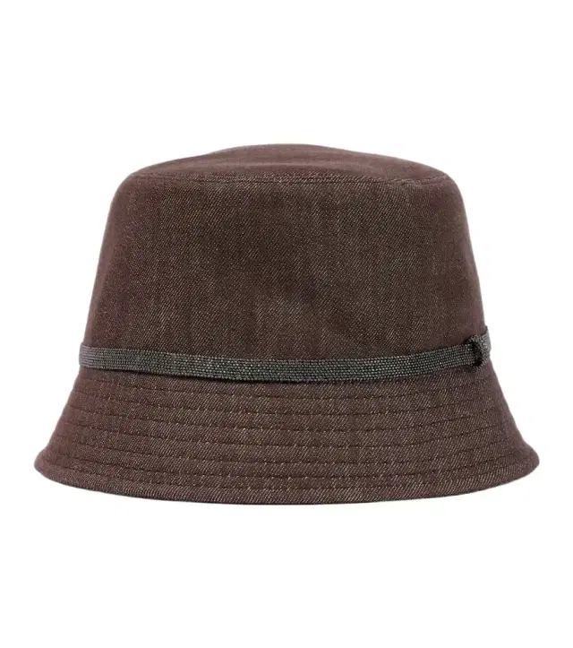 Brunello Cucinelli Monili denim bucket hat