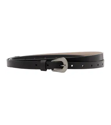 Brunello Cucinelli Slim leather belt | Thumbnail 1