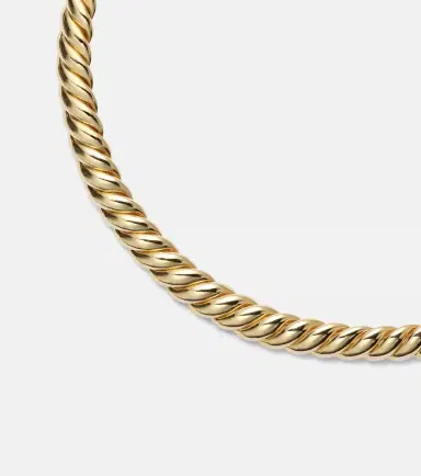 David Yurman Sculpted Cable 18kt gold choker | Thumbnail 2