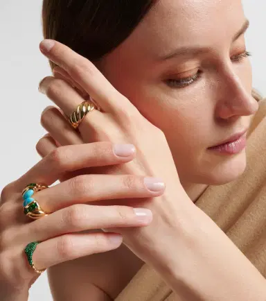 David Yurman Sculpted Cable 18kt gold ring | Thumbnail 4