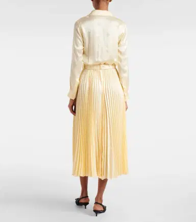 Balenciaga Bow-detail silk satin midi dress | Thumbnail 5 Balenciaga Bow-detail silk satin midi dress | Thumbnail 5