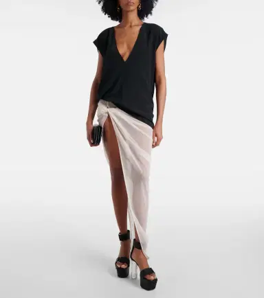 Rick Owens Lilies Edfu maxi skirt | Thumbnail 3