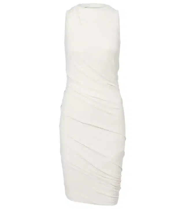 Rick Owens Lilies Luna gathered midi dress