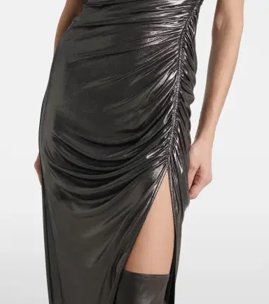 Rick Owens Ruched jersey gown | Thumbnail 2