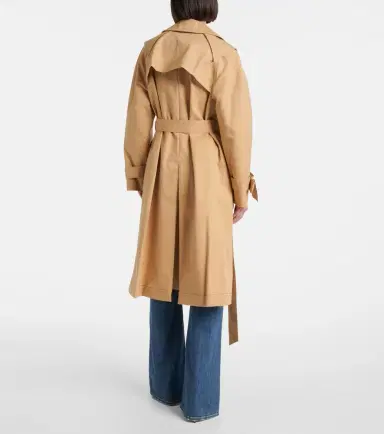 Victoria Beckham Cotton trench coat | Thumbnail 5 Victoria Beckham Cotton trench coat | Thumbnail 5