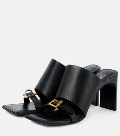 Balenciaga Bel Air 80 leather sandals | Thumbnail 4
