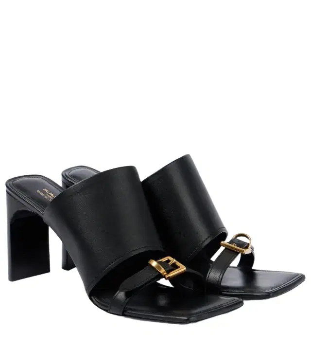 Balenciaga Bel Air 80 leather sandals