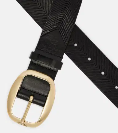 Isabel Marant Embossed leather belt | Thumbnail 2 Isabel Marant Embossed leather belt | Thumbnail 2