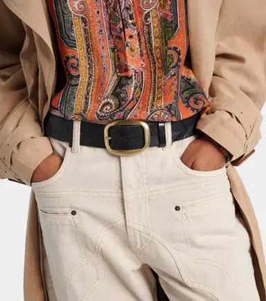 Isabel Marant Embossed leather belt | Thumbnail 3 Isabel Marant Embossed leather belt | Thumbnail 3