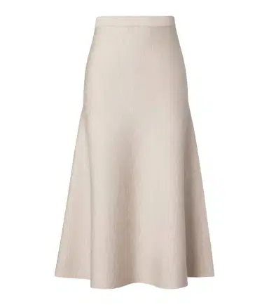 Gabriela Hearst Freddie wool, cashmere, and silk midi skirt | Thumbnail 1