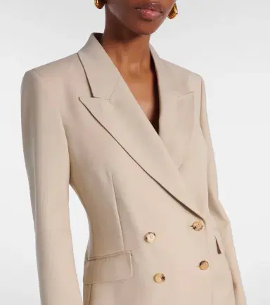 Gabriela Hearst Stephanie double-breasted wool blazer | Thumbnail 4