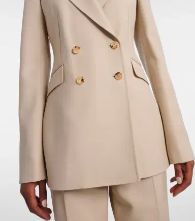 Gabriela Hearst Stephanie double-breasted wool blazer | Thumbnail 6