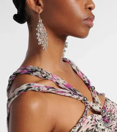 Isabel Marant Tiva embellished drop earrings | Thumbnail 6