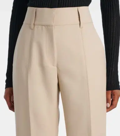 Gabriela Hearst Rhein high-rise wool flared pants | Thumbnail 4 Gabriela Hearst Rhein high-rise wool flared pants | Thumbnail 4