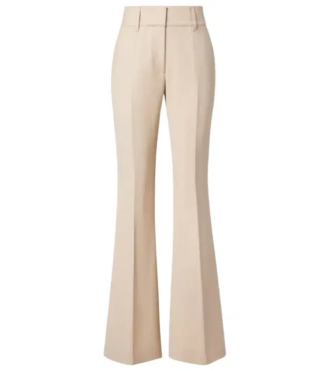 Gabriela Hearst Rhein high-rise wool flared pants