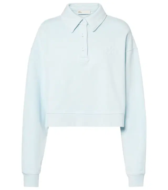 Tory Burch Cotton terry polo sweater