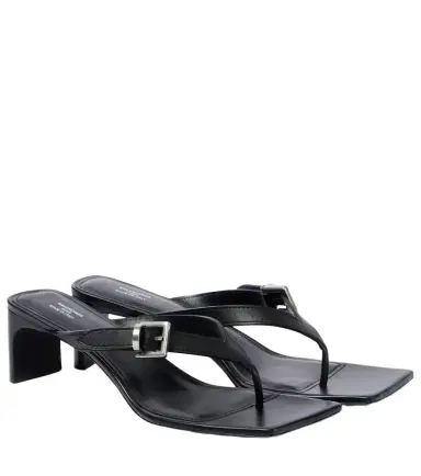 Balenciaga Bel Air 50 leather sandals | Thumbnail 1 Balenciaga Bel Air 50 leather sandals | Thumbnail 1