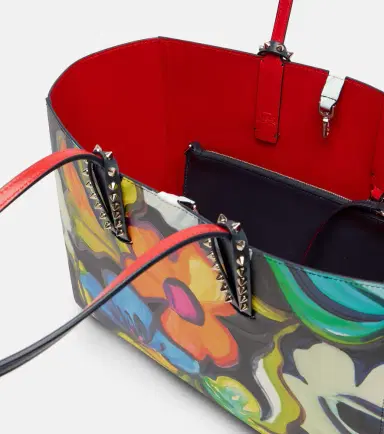 Christian Louboutin Cabata Small floral leather tote bag | Thumbnail 2 Christian Louboutin Cabata Small floral leather tote bag | Thumbnail 2