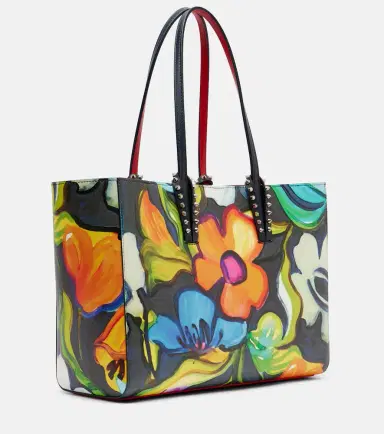 Christian Louboutin Cabata Small floral leather tote bag | Thumbnail 3 Christian Louboutin Cabata Small floral leather tote bag | Thumbnail 3