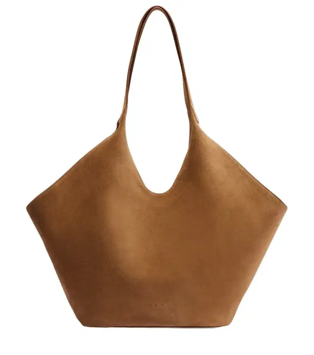 Aesther Ekme Phantom Large suede tote bag