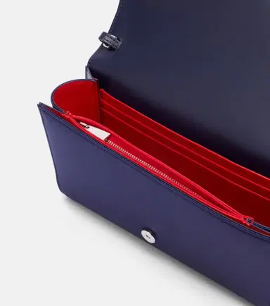 Christian Louboutin Paloma Small satin crêpe clutch | Thumbnail 6
