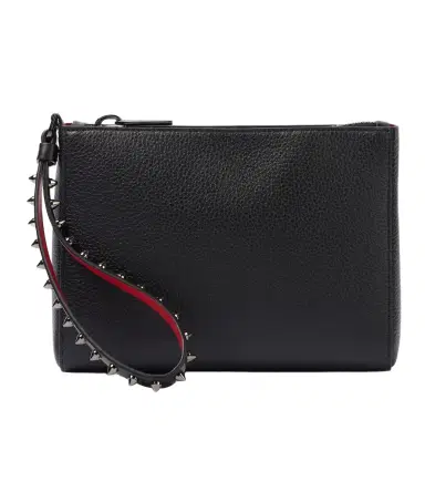 Christian Louboutin Cabata Mini studded leather pouch | Thumbnail 1 Christian Louboutin Cabata Mini studded leather pouch | Thumbnail 1