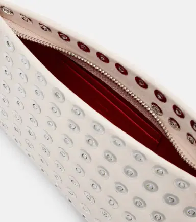 Christian Louboutin Loubitwist Small crystal-embellished clutch | Thumbnail 2